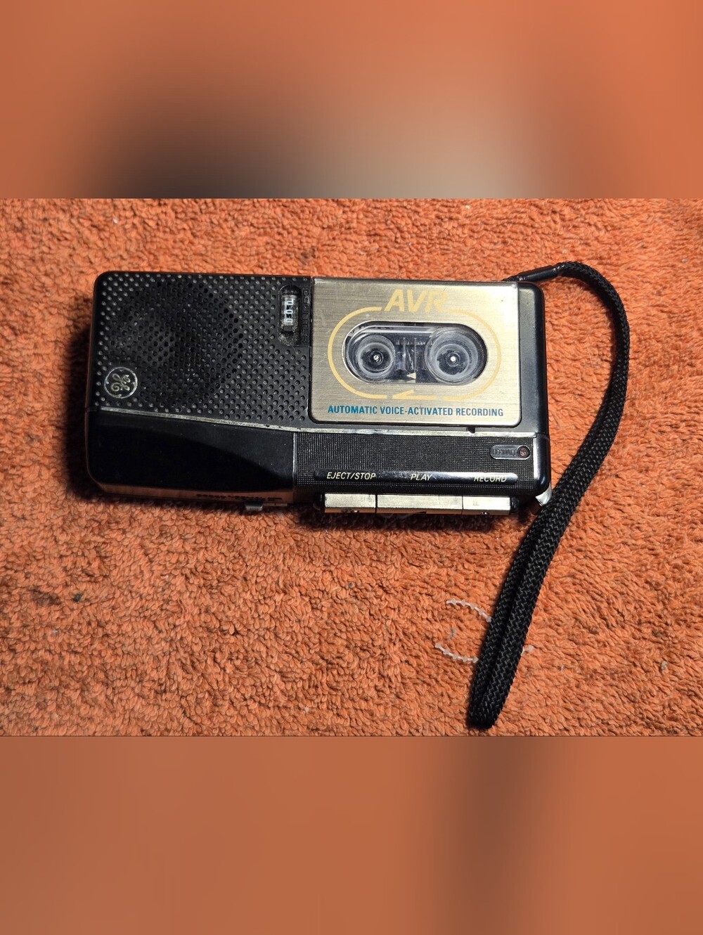GE Microcassette Recorder with AVR, works as it should.